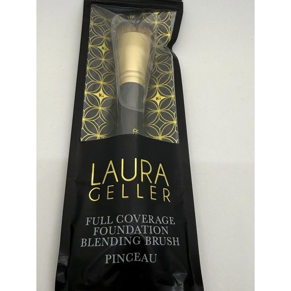 Laura Geller Wonder Balm Hydrating Blush Pinch Me Pink w Blending Brush 2 Pc Set